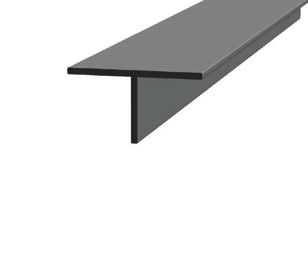 T-Profilleisten PVC