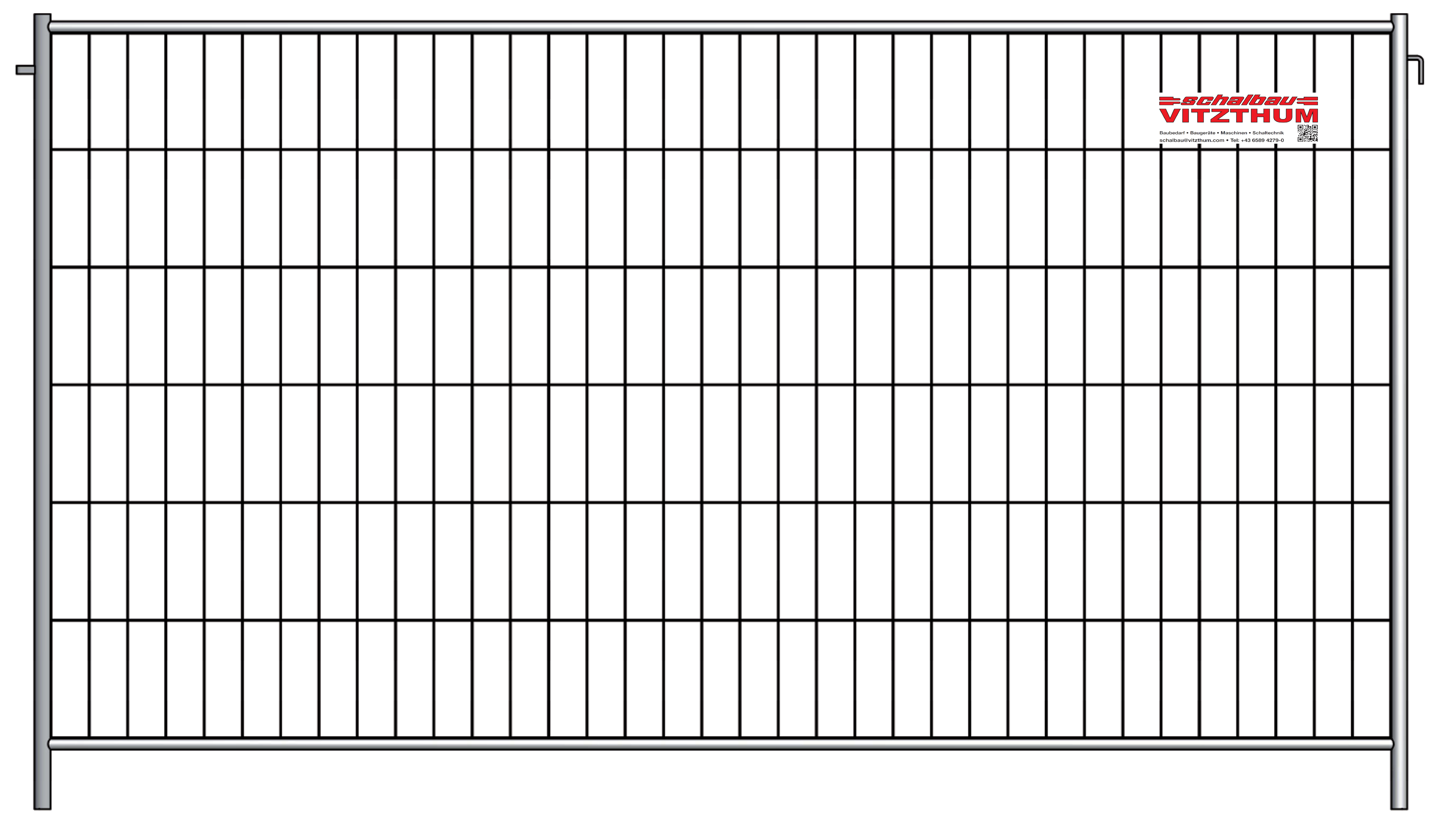Mobile fences gz. heigth 200 cm