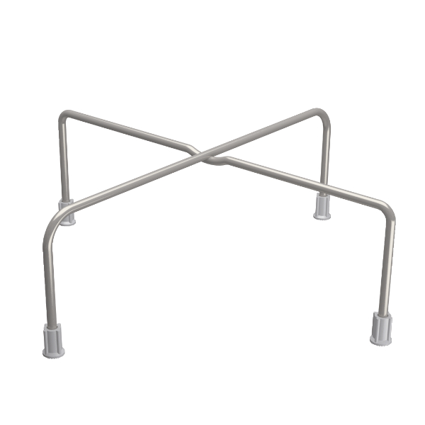 Vierbein aus Draht mit Kunststoff-Fuß F 14 mm