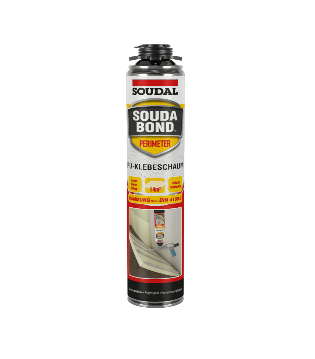 Insulation board adhesive 750 ml gun foam