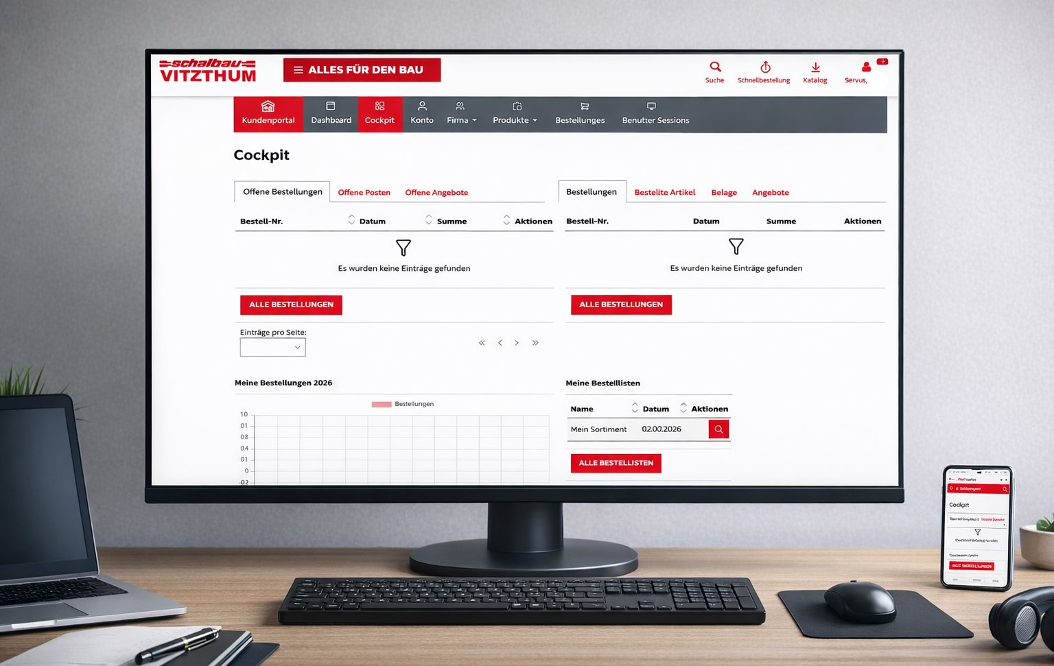 Herzlich Willkommen im neuen WebShop!