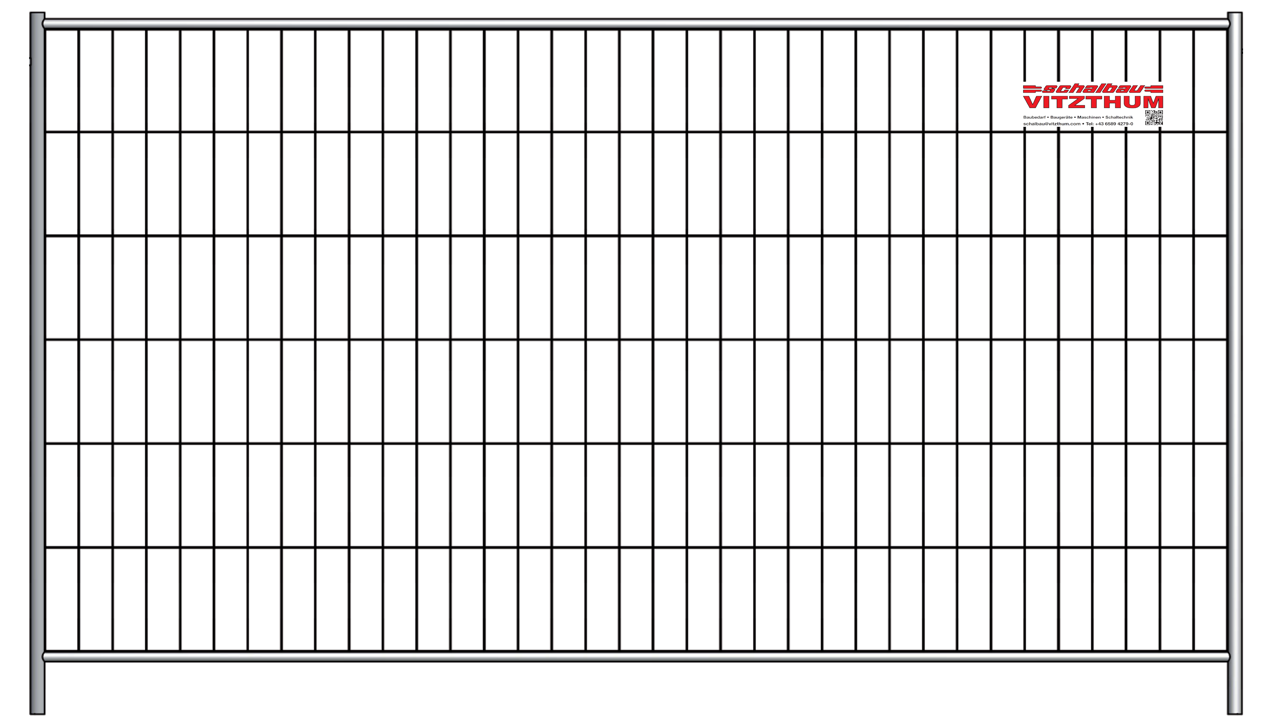 Mobile fences gz. heigth 200 cm