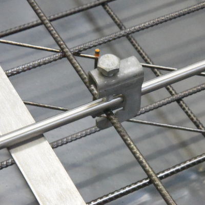 Connecting Clamp for Round Wire to Reinforcement | Galvanised