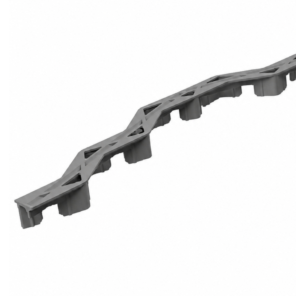 Drunterleiste Twistex PVC frei