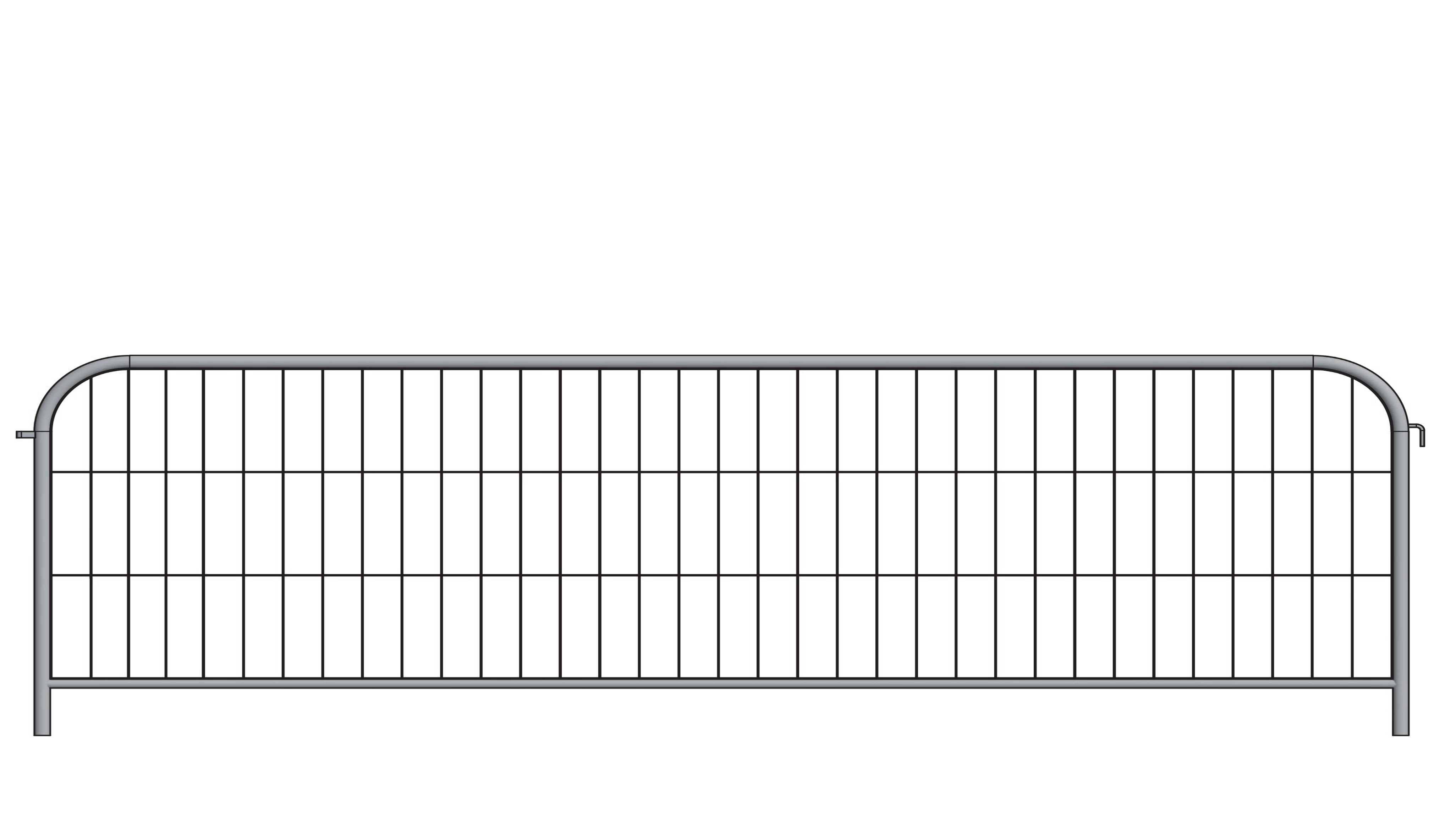 Mobile fence gz. heigth 120 cm