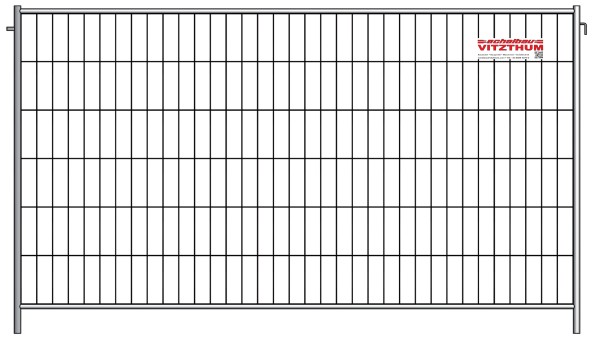 Mobilzaun Element 350 x 200 cm