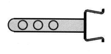 Masonry tie channels Type HMS 25/15-D galv.