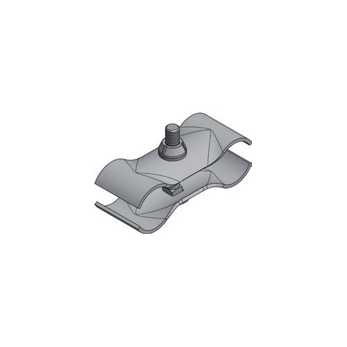 Safety connection clamp, galvanized