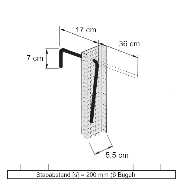 VIBA- Rebar connection (Single row)