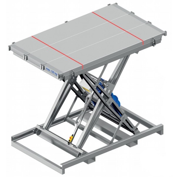 Bricklayer's platform compact galvanized 1.5 t