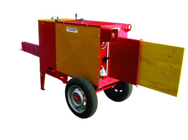 Formwork plywood cleaner model LA - PA vertical