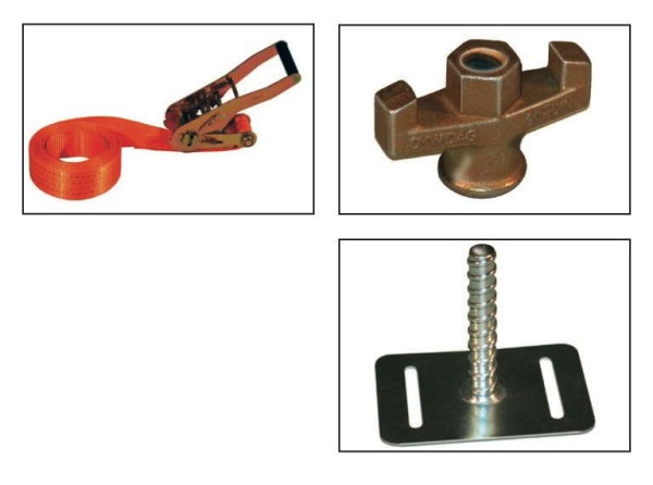 Concrete formwork mounting kit