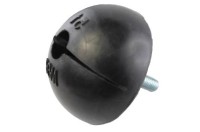 Aussparungskörper rund aus Gummi für Kugelkopfanker Aussparungskörper rund aus Gummi für Kugelkopfanker