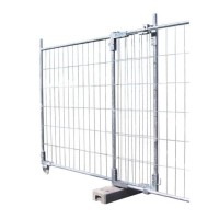 Nachrüstsatz für Schiebetor für Bauzaun Nachrüstsatz für Schiebetor für Bauzaun