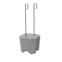 Betonklötze Vierbein mit Ösendraht Betonklötze Vierbein mit Ösendraht